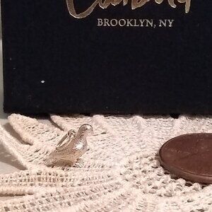 Catbird 14k gold Vito"s Pigeon Charm Discontinued
